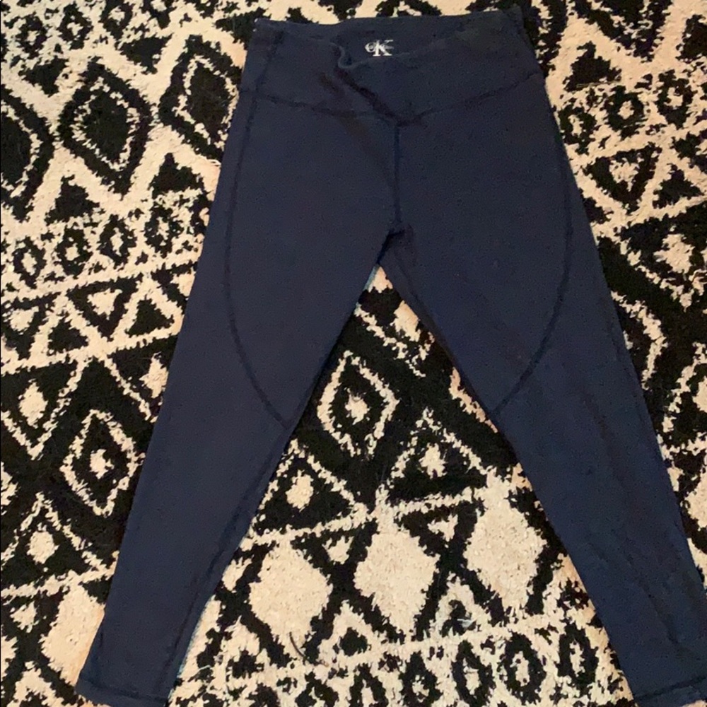 Calvin Klein Navy blue work out leggings